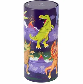 Faber-Castell Connector Dinosaurier-Marker Tube, 20 Stk.