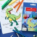 Weiteres Produktbild Faber-Castell Dinosaurier-Marker, 13 Farben