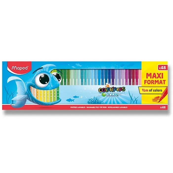 Hauptproduktbild Fixy Maped Color'Peps Ocean 48 barev