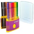 Marker STABILO Pen 68 ColorParade gelb/violett 20 Farben