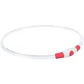 Weiteres Produktbild Blitzlichtring USB, Blitzhalsband, rot L-XL: 65 cm/ 8 mm