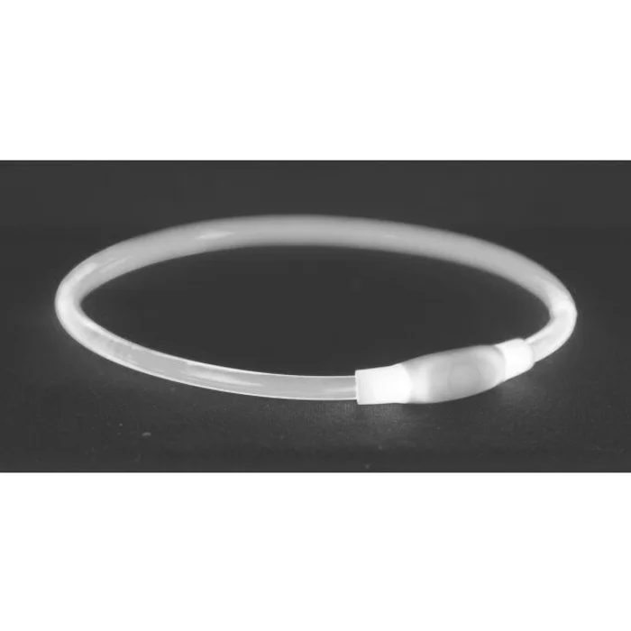 Hauptproduktbild Flash light ring USB, blikací obojek, zelená L-XL: 65 cm/ o 8 mm