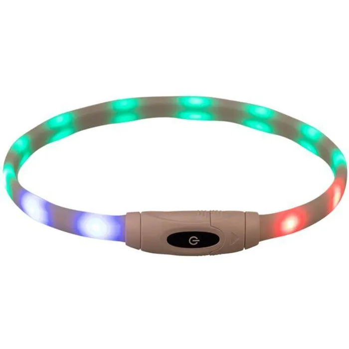 Hauptproduktbild Flash USB svítící obojek, XS-XL: 65 cm / 16 mm, multi-color (RP 2,10 Kč)
