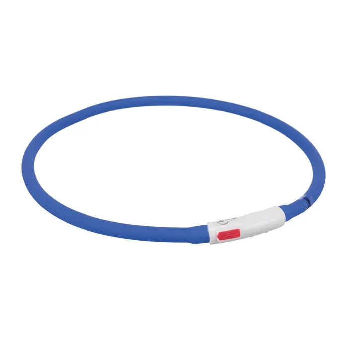 Hauptproduktbild Flash USB svítící obojek XS-XL 70 cm / 10 mm, - královská modrá