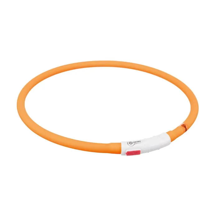 Hauptproduktbild Flash USB svítící obojek XS-XL 70 cm / 10 mm, - oranžová
