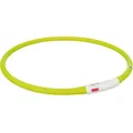 Flash USB Leuchthalsband XS-XL 70 cm / 10 mm, grün