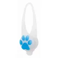 Blinker für Hunde 2,4 cm / 8 cm weiß/farbige Pfote