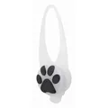 Blinker für Hunde 2,4 cm / 8 cm weiß/farbige Pfote