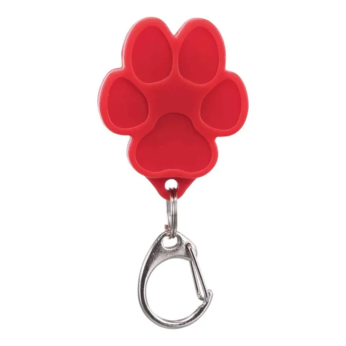 Hauptproduktbild Flasher USB blikačka pro psy 3,5 x 4,3 cm tvar tlapka