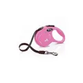 Flexi New Classic M Gürtel 5 m, max. 25 kg, - rosa