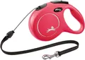Flexi New Classic S Kordel 5 m, max. 12 kg, - rot
