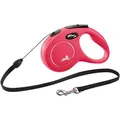Flexi New Classic S Kordel 5 m, max. 12 kg, - rot