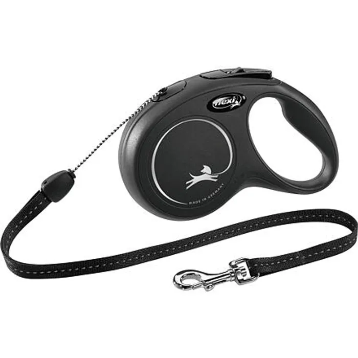 Hauptproduktbild Flexi New Classic S šňůra 8 m, max. 12kg, - černá