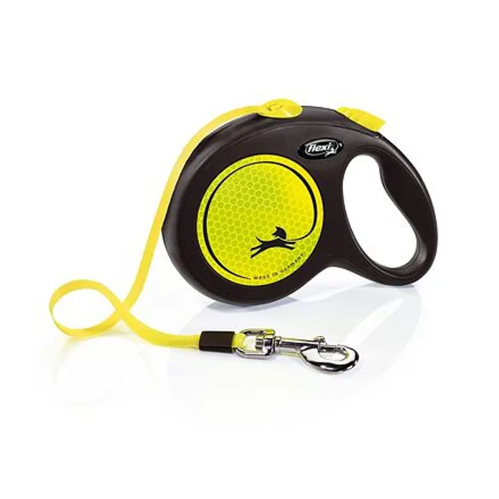 Hauptproduktbild Flexi New Neon L pásek 5 m, max. 50 kg, žlutá