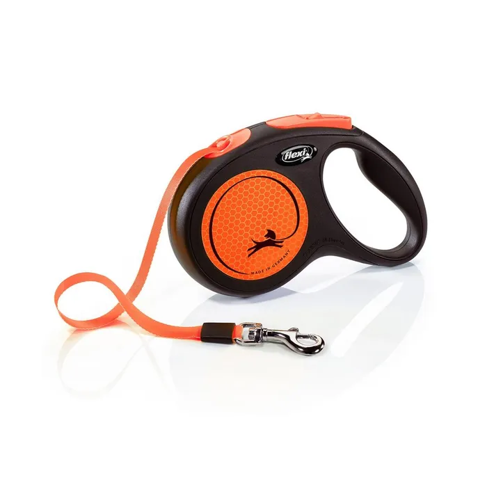 Hauptproduktbild Flexi New Neon M pásek 5 m, max.25 kg, oranžová