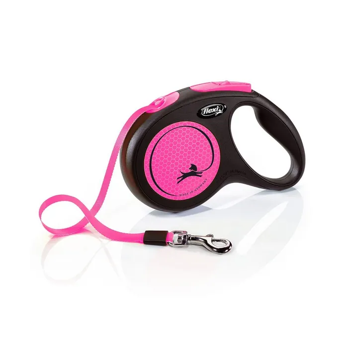 Hauptproduktbild Flexi New Neon M pásek 5 m, max.25 kg, růžová