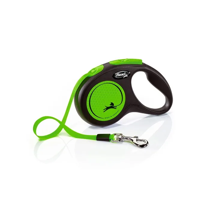 Hauptproduktbild Flexi New Neon S pásek 5 m, max.15 kg, zelená