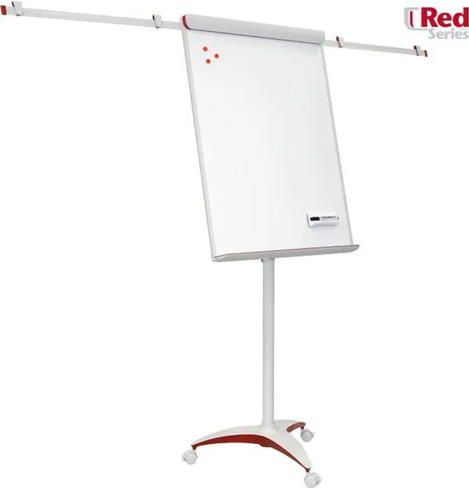 Hauptproduktbild Flipchart Mobilchart PRO RED 100x70 cm