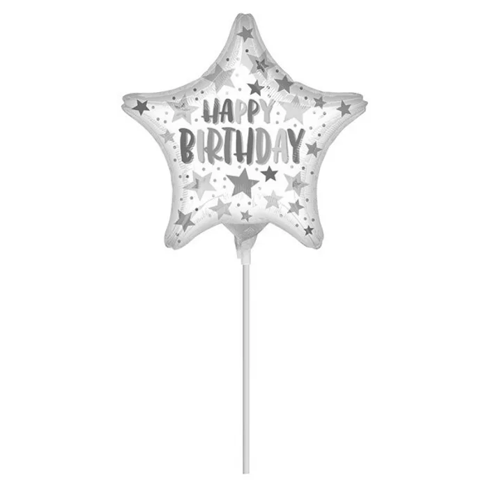 Hauptproduktbild Fóliový party balónek Happy Birthday Stars