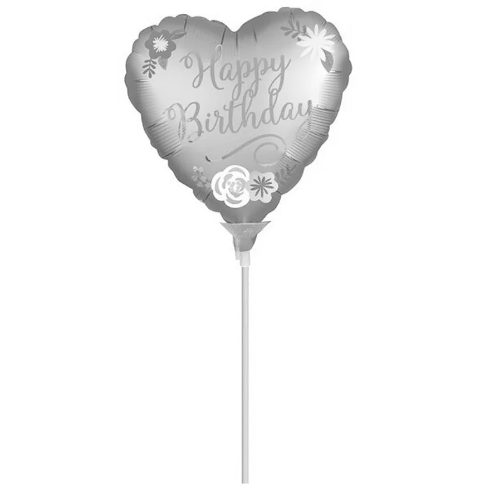 Hauptproduktbild Fóliový party balónek Srdíčko, Happy Birthday