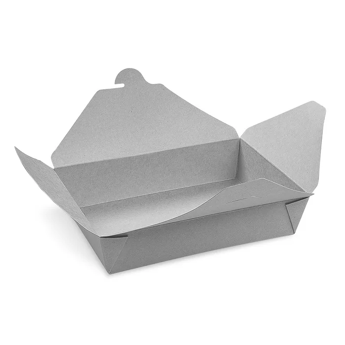Hauptproduktbild Food box (PAP/PE) nepromastitelný kraft `L` 195 x 140 x 50 mm 1500ml [50 ks]