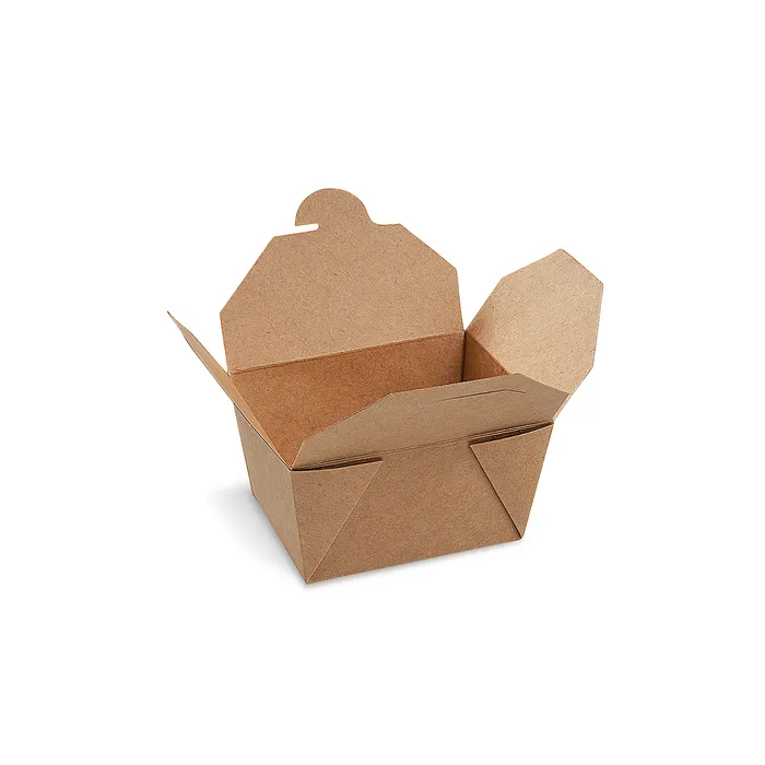 Hauptproduktbild Food box (PAP/PE) nepromastitelný kraft `S` 110 x 89 mm 700ml [50 ks]
