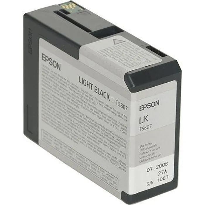 Hauptproduktbild Foto cart. pro tiskárny "StylusPro 3800, 3880", EPSON Světlá černá, 80ml