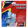 Weiteres Produktbild FTP-Patchcort, Cat.5e, RJ45 M-1.5m, geschirmt, grau, economy