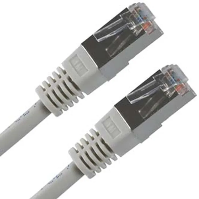 Hauptproduktbild FTP patchcord, Cat.5e, RJ45 M-25m, stíněný, šedý, economy