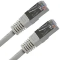 FTP-Patchcort, Cat.5e, RJ45 M-5m, geschirmt, grau, economy
