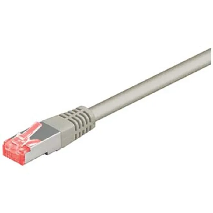 Hauptproduktbild FTP patchcord, Cat.6, RJ45 M-10m, stíněný, LSOH, šedý, economy