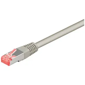 FTP-Patchcort, Cat.6, RJ45 M-5m, geschirmt, grau, economy