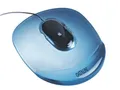 Gel-Mousepad "Crystal", transparent blau, ESSELTE