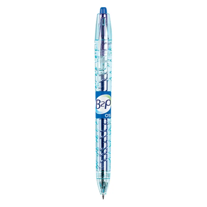 Hauptproduktbild Gelové pero "B2P", modrá, 0,32mm, stiskací mechanismus, PILOT