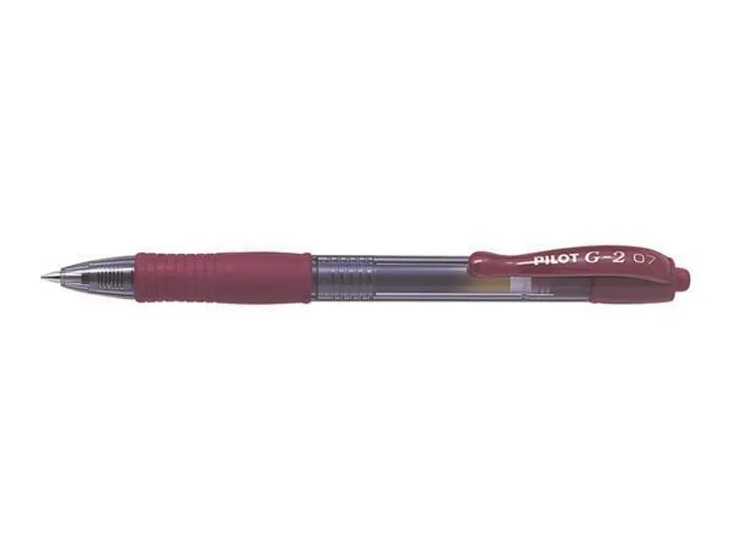 Hauptproduktbild Gelové pero "G-2", bordó, 0,32 mm, stiskací mechanismus, PILOT