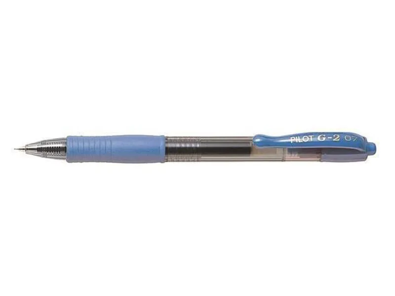 Hauptproduktbild Gelové pero "G-2", nebeská modrá, 0,32 mm, stiskací mechanismus, PILOT