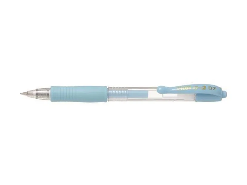 Hauptproduktbild Gelové pero "G-2 Pastel", světle modrá, 0,32 mm, stiskací mechanismus, PILOT