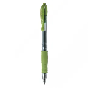Gelschreiber „G-2“, hellgrün, 0,32 mm, Druckmechanik, PILOT