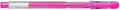 Gelschreiber „UM-100“, fluoreszierend pink, 0,7 mm, mit Kappe, UNI