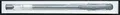 Gelschreiber UM-100, silber, 0,7 mm, mit Kappe, UNI