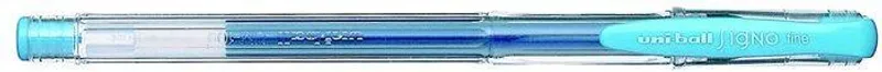 Hauptproduktbild Gelové pero "UM-100", světle modrá, 0,7mm, s uzávěrem, UNI