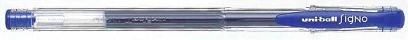 Hauptproduktbild Gelové pero "UM-100", tmavě modrá, 0,7mm, s uzávěrem, UNI
