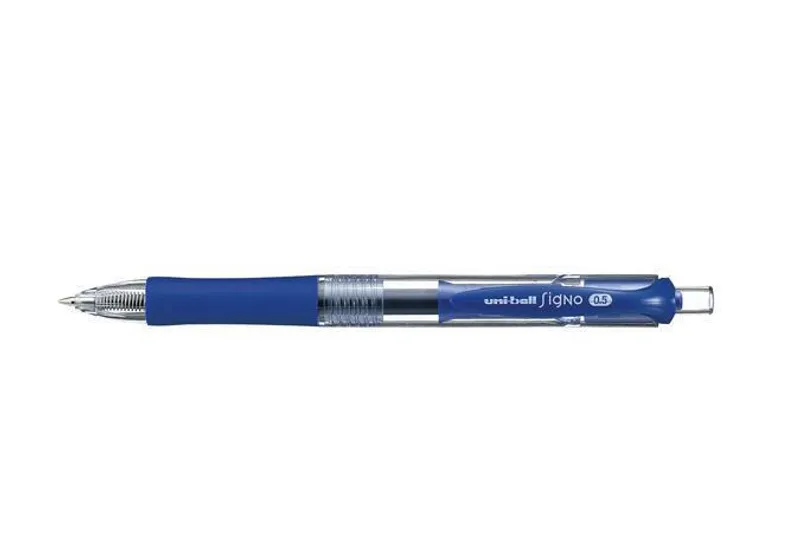 Hauptproduktbild Gelové pero "UM-152", modrá, 0,3mm, stiskací mechanismus, UNI