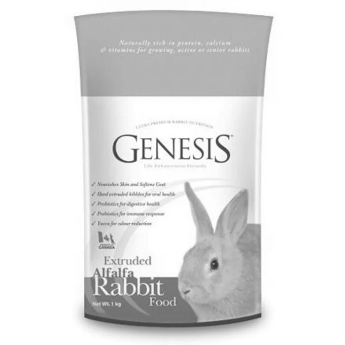 Hauptproduktbild GENESIS RABBIT FOOD ALFALFA 5kg granulované k.pro králíky