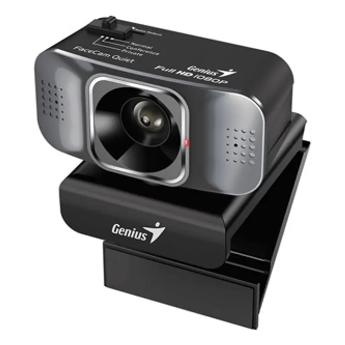 Hauptproduktbild Genius Full HD Webkamera FaceCam Quiet, 1920x1080, USB 2.0, černá, Windows 7 a vyšší, FUL