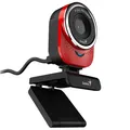Genius Full HD Webkamera QCam 6000, 1920x1080, USB 2.0, červená, Windows 7 a vyšší, FULL