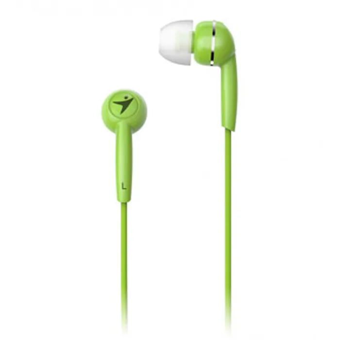 Hauptproduktbild Genius HS-M320, sluchátka, bez ovládání hlasitosti, zelené, špuntová typ 3.5 mm jack