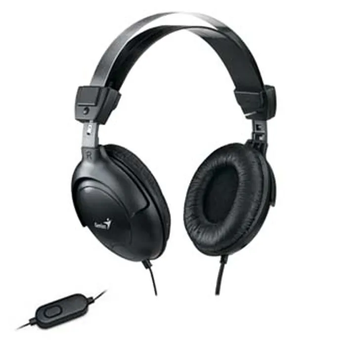 Hauptproduktbild Genius HS-M505X, sluchátka s mikrofonem, černá, 3.5 mm jack