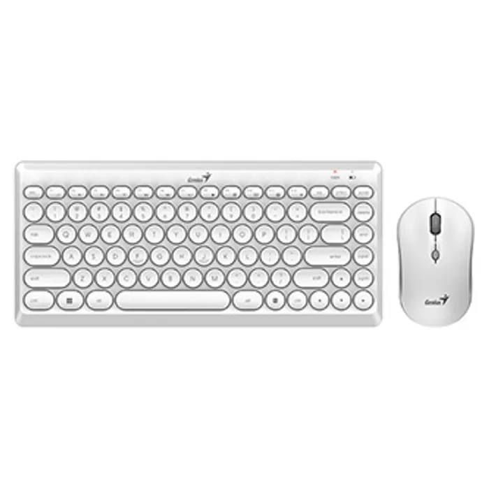Hauptproduktbild Genius LuxeMate Q8000, sada klávesnice s bezdrátovou optickou myší, 4x AAA, CZ/SK, klasic