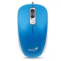 Genius Maus DX-110, 1000DPI, optisch, 3Tas., USB verdrahtet, blau, standard, universell